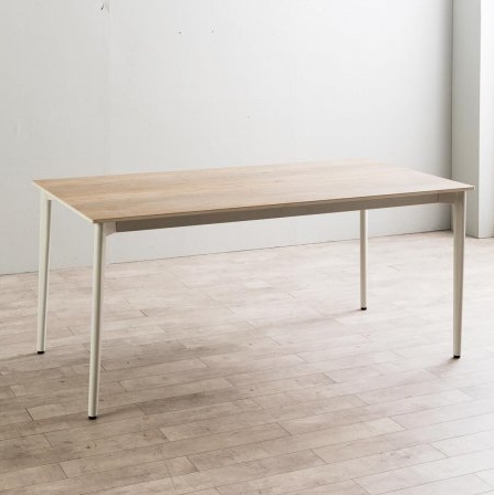 리바트 라제르 우드세라믹 식탁 1700 (라탄의자6개)_이미지