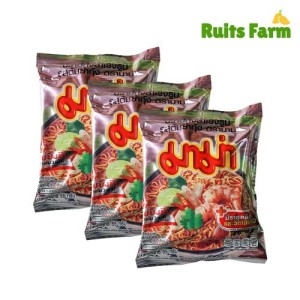 마마 루츠팜 태국 톰얌 쉬림프 55gX30개 MAMA 태국라면 똠냠 똠얌 톰냠 똠양 쉬림 라면