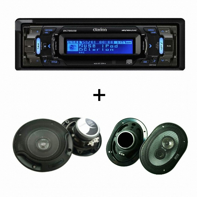 클라리온 DXZ786USB (단품, 스피커2세트)_이미지