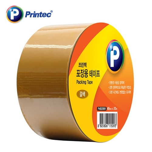 포장용 테이프 미색OPP P4820BR 48mm x 20m