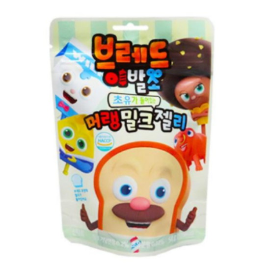 끄레몽에프엔비 브레드이발소 머랭밀크젤리 54g (16개)_이미지