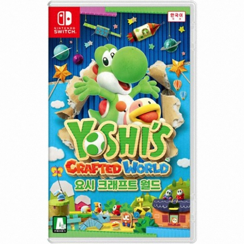요시 크래프트 월드 한글판 SWITCH, 패키지칩_이미지
