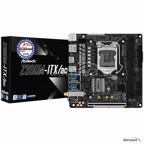 ASRock Z390M ITX/ac 디앤디컴_이미지