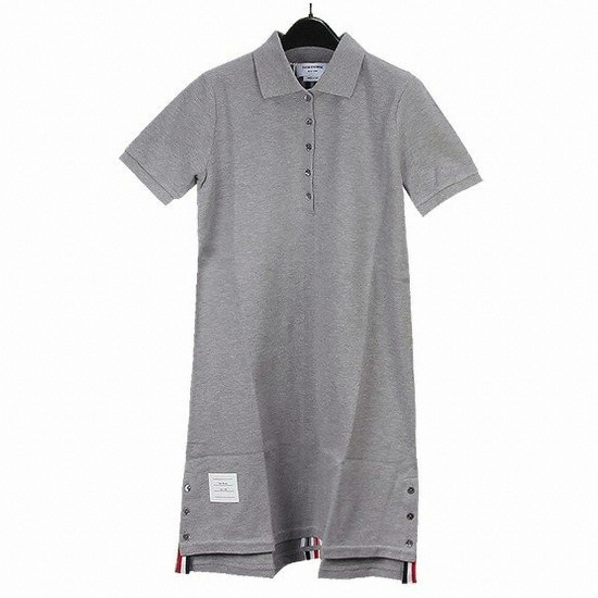 톰브라운 A라인 폴로 원피스 FJD027A 00050 055_이미지