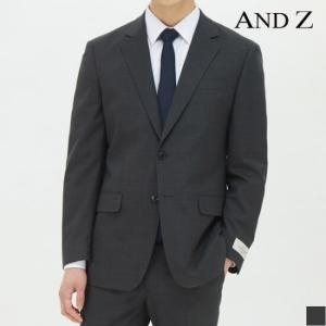신성통상 앤드지 슬림 그레이 2버튼 싱글 데일리 정장자켓 BZB1SB1201_GR