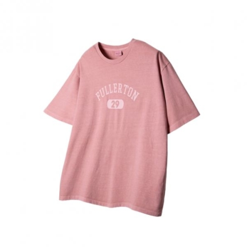 피그먼트 국내판 후브스 워싱 그래픽 반팔티 워시드핑크 428017_이미지