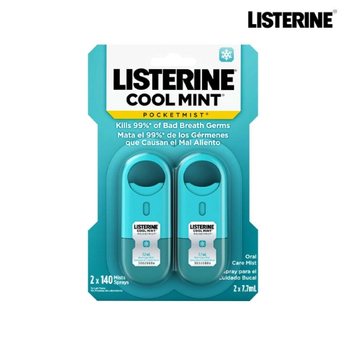 리스테린 포켓 미스트 쿨민트 7.7ml이미지입니다. 누르면 해당 게시물로 새창이동합니다.