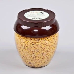 우체국쇼핑 가평군 유명산잣 백잣500g 항아리형 포장상자