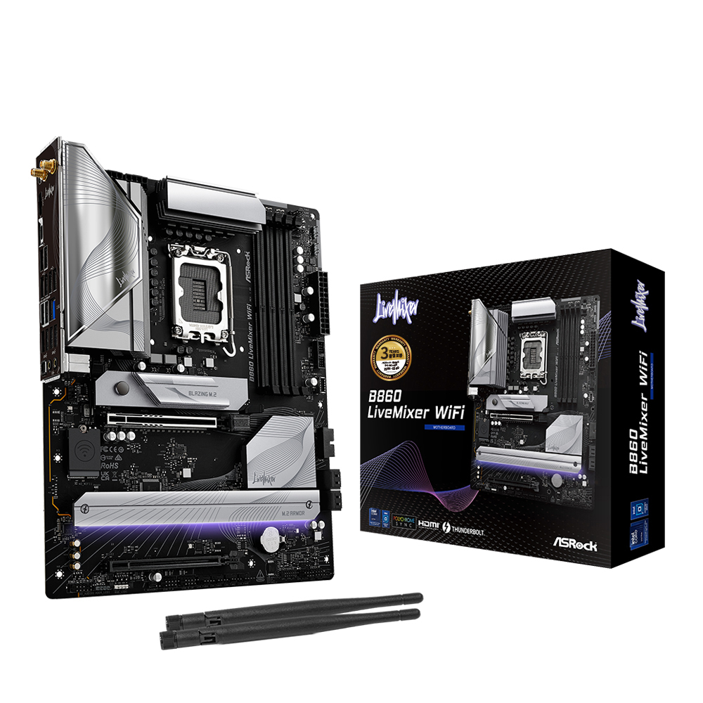ASRock B860 LiveMixer WiFi ���ؾ����۴�