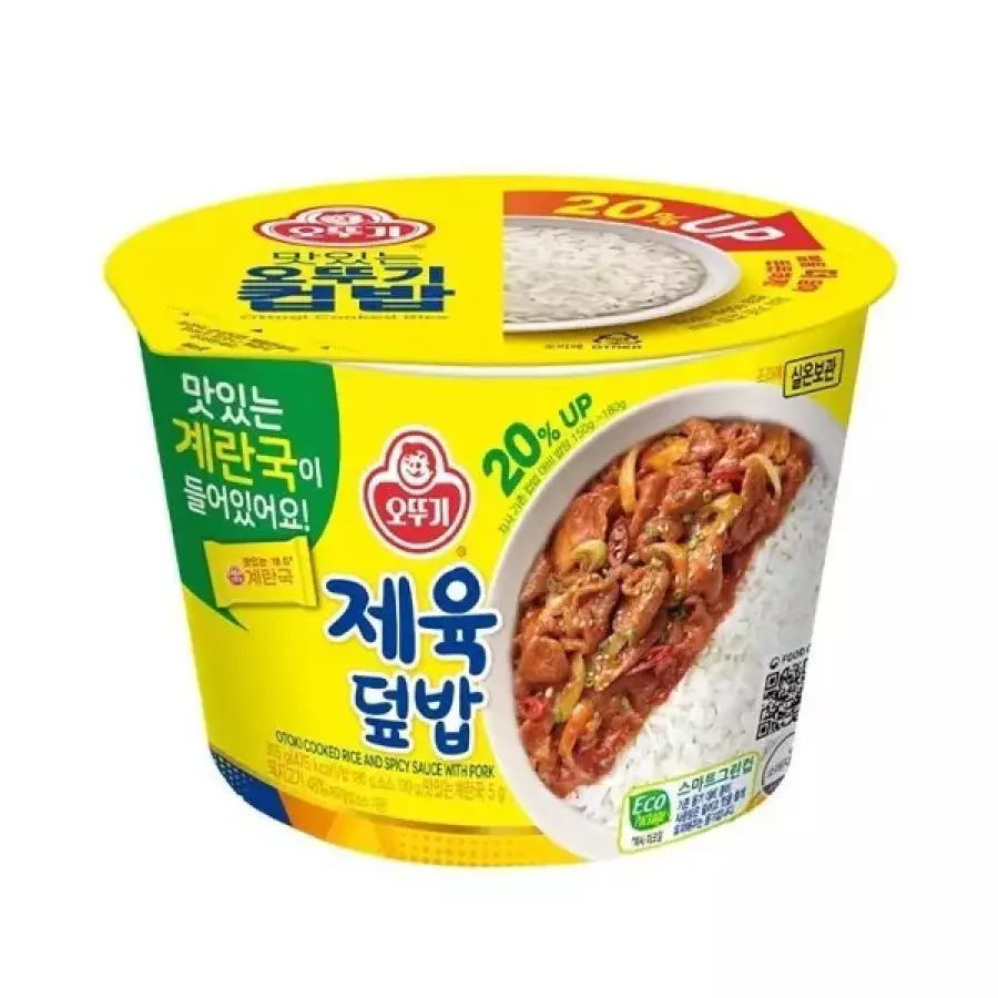 오뚜기 컵밥 제육덮밥 310g (4개)_이미지