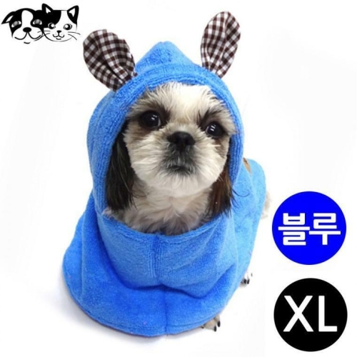도그포즈 프린스 애견가운 블루_이미지