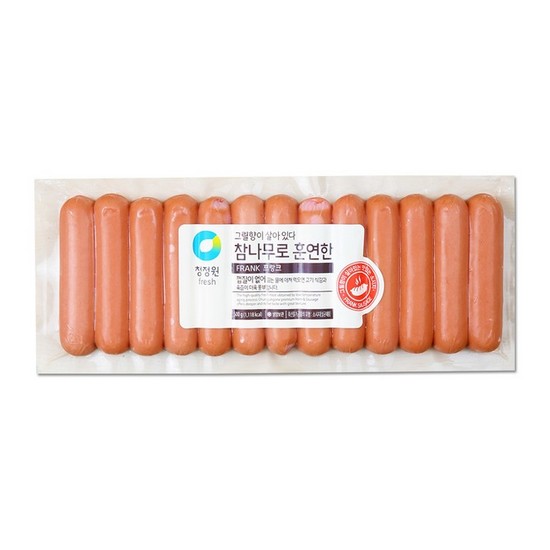 대상 청정원 참나무로 훈연한 프랑크 500g (3개)_이미지
