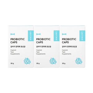 본아페티 독 면역력 유산균 프로바이오틱스캡스 30g (60p) (3개)
