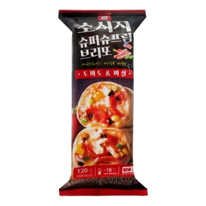 천일식품 천일냉동 소시지슈퍼슈프림브리또120G_이미지