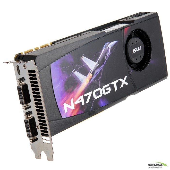 MSI ������ GTX470 N470GTX-M2D12 D5 1.2GB + Mini-HDMI