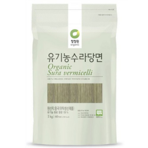 대상 청정원 유기농 수라당면 1kg (1개)_이미지