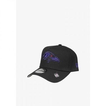 뉴에라 AFRAME 스냅 NFL 볼티모어 레이븐스 모자 검정색 7668334_이미지