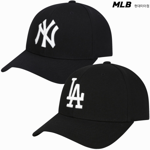 MLB MLB 뉴욕양키스 원포인트 커브조절캡 32CP07961_이미지