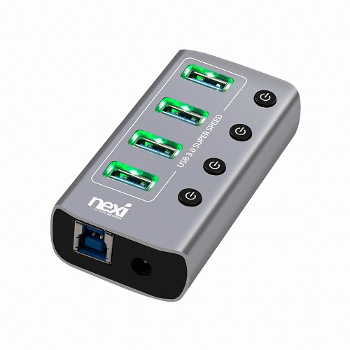 ������Ʈ��ũ NEXI NX-U1004P (4��Ʈ/USB 3.0)