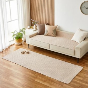 도톰해진 순면 퀼트 와이드형 소파패드 4인