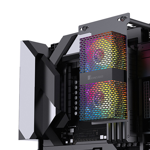 JONSBO NF-2 ARGB 메모리 쿨러 (블랙)_이미지