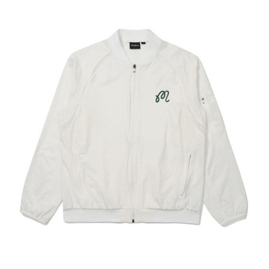 말본골프 서머 경량 봄버 자켓 M5221PJK41WHT_이미지