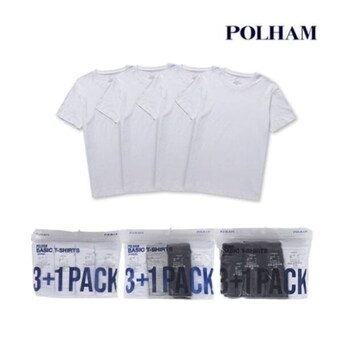 폴햄 3+1PACK 반팔티 PHF5TR3100 7985060