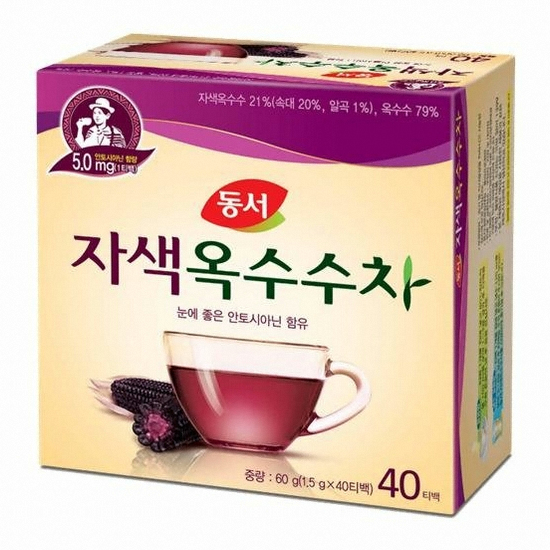 동서식품 동서 자색 옥수수차 40T (1개)