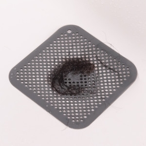 로뎀 실리콘 배수구 덮개 욕실 화장실 하수구 머리카락 거름망마개 15cm 그레이