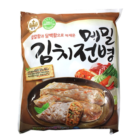 준푸드 메밀김치전병 2.1kg (1개)