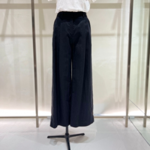 SISLEY 핀턱 와이드 밴딩 팬츠 SAPT80631_이미지