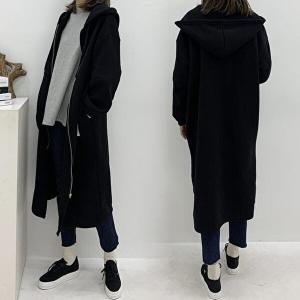 셀러허브 패션 위쉬몰 ZY 네스트블랙롱지퍼점퍼 T072H410 빅사이즈_이미지