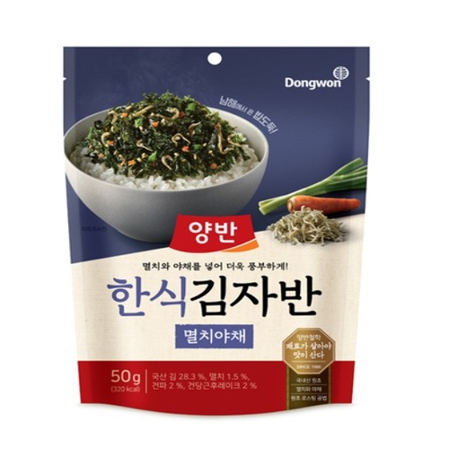 동원F&B 김자반 멸치야채 50g (3개)_이미지