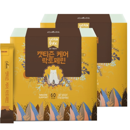 [불명] 캣티즌 케어 락토페린 720g (12g x 60p) (2개)
