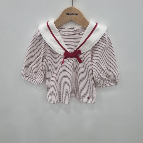 페리미츠 레베끌레 레베끌레 리본 7부티셔츠 P2525T193_03_IC