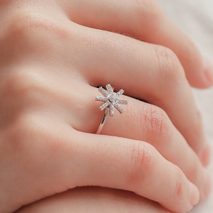 헤스티아 핸드메이드+쇼핑백/Fortuna/ Vivienne 925 Silver Ring RR-60201_이미지