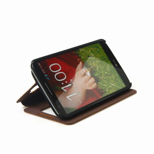 트라이디어 LG G2 이탈리아 플립뷰 케이스 (LG-F320)_이미지