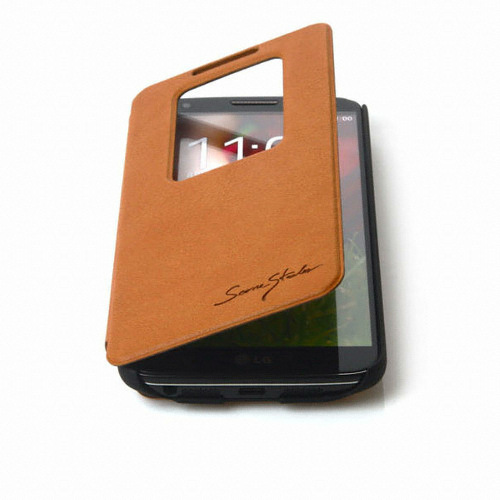 트라이디어 LG G2 이탈리아 플립뷰 케이스 (LG-F320)_이미지