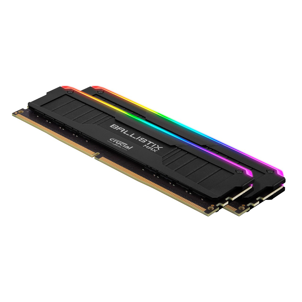마이크론 Crucial Ballistix MAX DDR4-4400 CL19 RGB Black 패키지 (16GB(8Gx2))_이미지