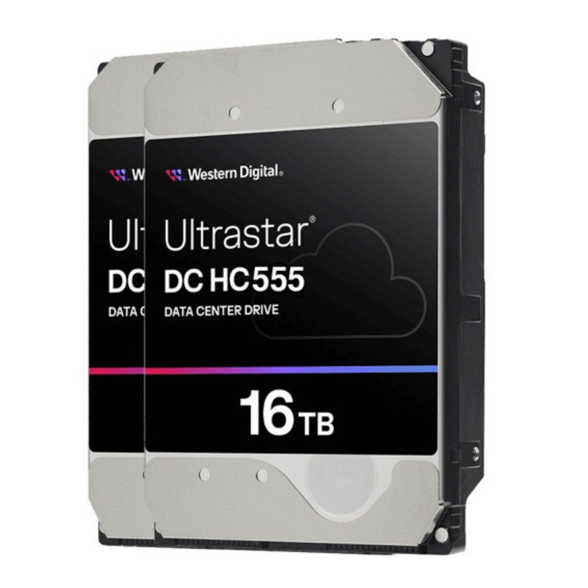Western Digital Ultrastar DC HC555 패키지 7200/512M WUH722016CLE6L4 (2x16TB)_이미지