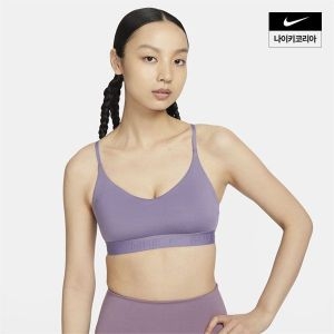 나이키 인디 라이트 서포트 패드 어저스터블 스포츠 브라 FD1063 (509, 데이브레이크)