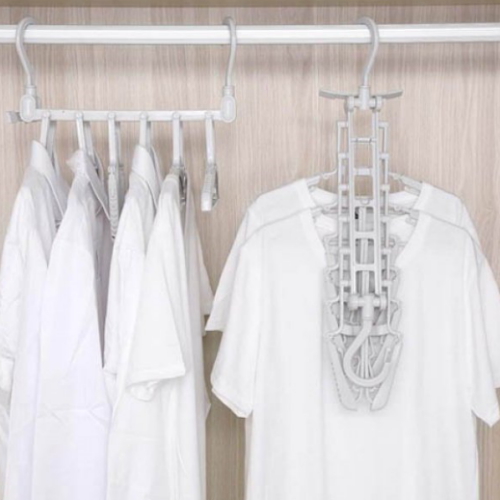 콕닷컴 모던 6단 논슬립 접이식 옷걸이 1개