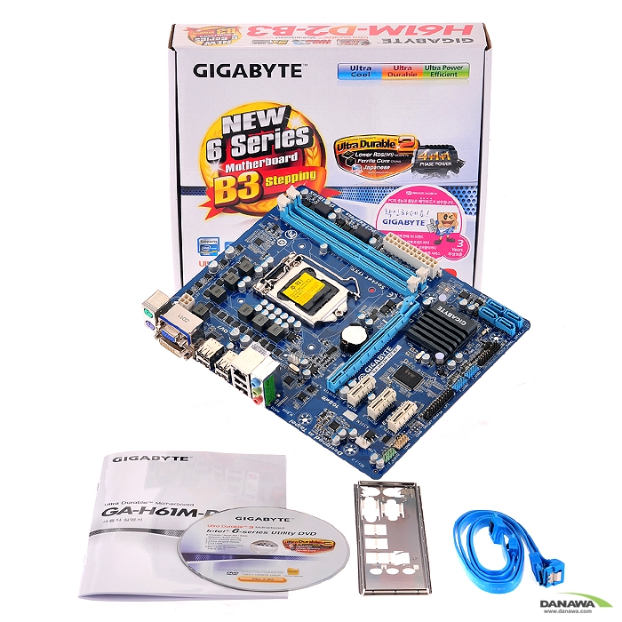 GIGABYTE GA-H61M-D2 (B3)