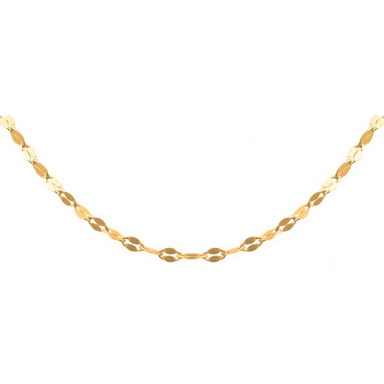 브리앙 18K 슬라이스 링크체인 2.5mm 목걸이
