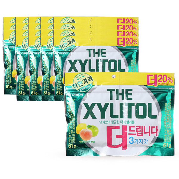 오리온 더 자일리톨 리필 122g (20개)
