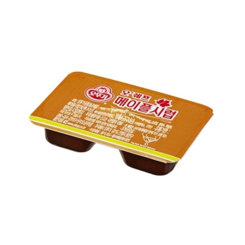 오뚜기 오쉐프 메이플 시럽 디스펜팩 11g (100개)