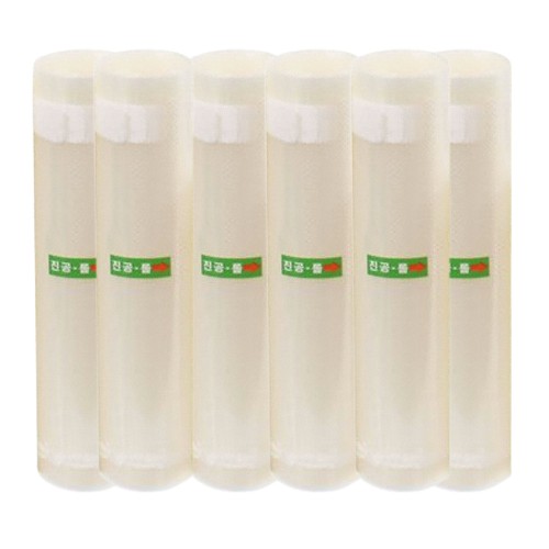 올팩코리아 해피락 진공백 중형 롤 20cm x 6m (6개)_이미지