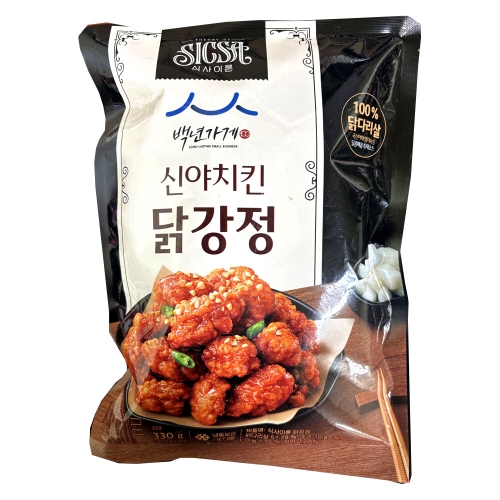 롯데웰푸드 식사이론 신야치킨 닭강정 330g (1개)_이미지