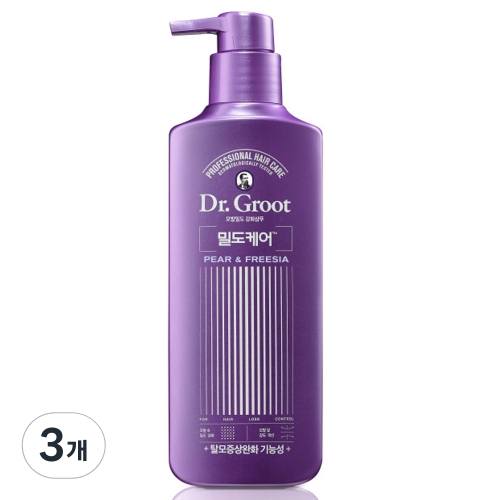닥터그루트 밀도케어 샴푸 페어앤프리지아 400ml (3개)_이미지