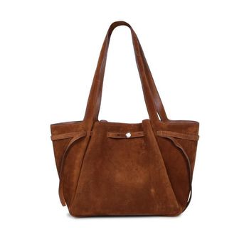 로미 브라운 스웨이드 토트백 154194593